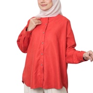 PANDAEYES KEMEJA CORDUROY WAIZA ROUND NECK (CLO-CN0301BL) waiza