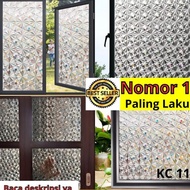Stiker Sticker Dekor Pintu Kaca Premium Hologram Sunblast Sanblast Sanblas Wallpaper Wall Wallpeper 