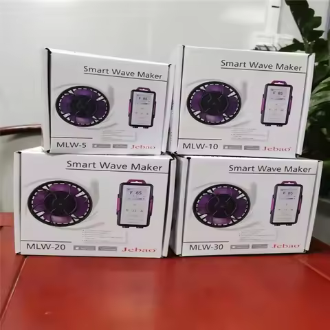 NEW Jebao Smart Wave Pump with WIFI LCD Display Controller Aquarium Wave Maker Fish Tank marine MLW-