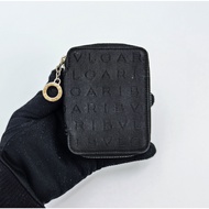 original BV zipper monogram card holder mini wallet