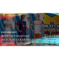 [UWCL Limelight] 2023/24 Match Attax Extra Football Shiny &amp; Normal Cards