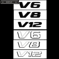 XINFAN New ABS For Mercedes Benz C200 E300 V6 V8 V12 BITURBO C E GLA CLS CLA Class Letter Car Rear T