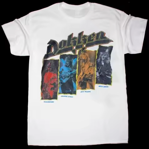Dokken Band Short Sleeve T Shirt Full Size S-5XL TT414