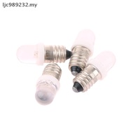 【NIMY】 5Pcs E10 Led Bulb E10 DC 3V 6V 12V 24V Instrument Bulb E10 Indicator Bulb Old Fashioned Flash