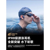 sanag塞那A50骨傳導藍牙耳機游泳不入耳無線運動跑步防水專用掛耳