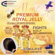 Nano Japan Nano Royal Jelly contains 70 caps