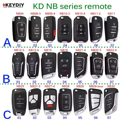KEYDIY Multi-functional Remote Control NB Series NB04 NB08 NB10 NB11 NB12 NB15 NB18 NB21 NB22 NB29 N