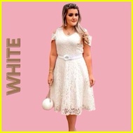 ✈ ⭐ ⚽ meian999  Fashion OLD ROSE DRESS COLLECTION XL wedding ninang dress formal dress plus size dr