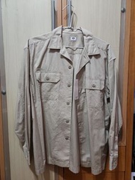 uniqlo寬版工作襯衫S號#24吃土季