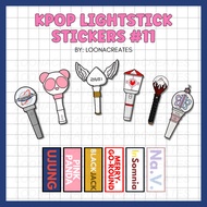 KPOP Lightstick Waterproof Stickers 11 | WSJN, APink, 2NE1, Momoland, Dreamcatcher, VIVIZ