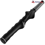 TOSE Golf Swing Training Grip, Black Right-Handed Golf Club Grip,  Left-Handed Universal Golf Grip W