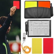 [Jiahe Sports] Football Referee Cards Soccer Red Cards Yellow Cards Rich Color Professional Referee 