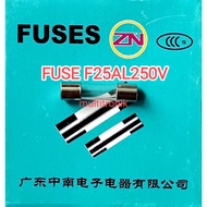 Small glass Fuse 25 Ampere glass Fuse 25 Ampere