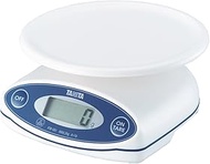 Tanita KW-001 WH Cooking Scale, Kitchen Scale, Waterproof, Made in Japan, Digital, 4.4 lbs (2 kg), 0