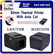 80MM Printer With Auto Cutter USB/LAN /WIFI/BLUETOOTH ,80MM Thermal Pos Printe,Bluetooth Printer,Connet Lan/Wifi/usb/BT