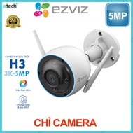 Camera WiFi EZVIZ H3 3K 5MP Có Màu Ban Đêm Đàm Thoại 2 Chiều