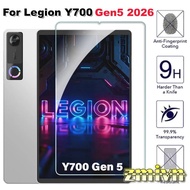 Transparent Tempered Screen Protector on Lenovo Legion Y700 Gen5 2026 TB323FU