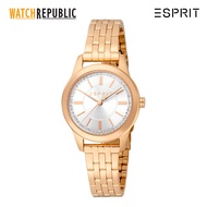 Esprit Florentine Rose Gold Stainless Steel Quartz Watch For Women EES1L370M0085