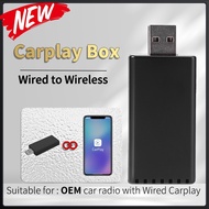 Car Mini AI Box for Apple Carplay Wireless Adapter Car OEM Wired CarPlay To Wireless CarPlay USB Dongle Plug and Play Playaibox