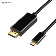 USB C To DisplayPort Cable Adapter High Resolution 4K 60Hz Connector For Desktop Laptop Projector Monitor 1.8M