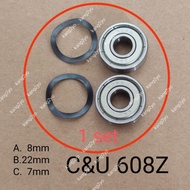 fan bearing galas kipas 608Z 风扇轴承