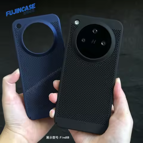 Case For OPPO Find X8 Ultra Hard Matte Heat Dissipation Simple Rock Protective Back Cover For OPPO F