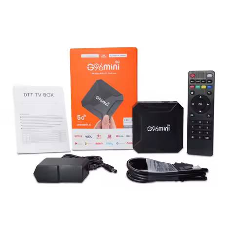 G96mini5G Smart TV BOX Android 13.0 OS RK3228 2.4G&5G Dual Wifi 4K 8K Media Player Set Top Box PK X9