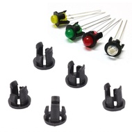 LED Light Mounting Holders  Professional Plastic Holder 200Pcs for Bulb Diode
