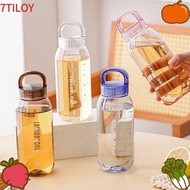 7TILOYSHOP Water Bottle, 500ml Leakproof Water Cup, Fashion Large Capacity Transparent Water Bottle 