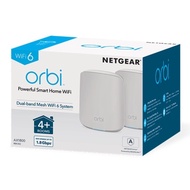 NETGEAR Orbi RBK352 Wifi 6 Dual-band Mesh System 2-pack (includes router and satellite)