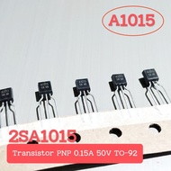(5 PCS) Transistor A1015 A 1015 2SA1015 PNP Epitaxial Silicon Transistor TO-92 ORIGINAL