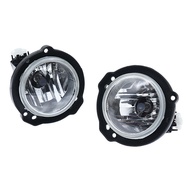 1 Pair LED Fog Light Front Bumper Fog Lamp Bulb Clear Lens for Avanza 2012-2019