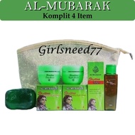 Paket Komplit Al Mubarak 4 Item Day Night Soap Toner GIRLSNEED7