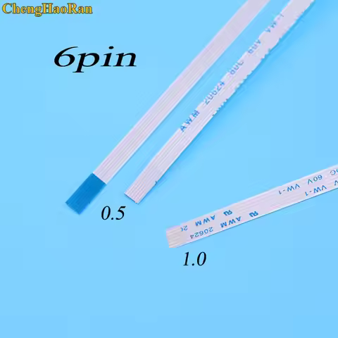 1pcs For Asus f552c 6pin FFC FPC Flexible Flat Cable 0.5mm 1.0mm Pitch 6Pin Type A / B Length 70mm 1