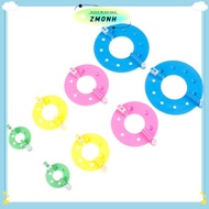 ZMONH 8PCS 4 sizes Fluff PomPom Maker Knitting Loom Kit