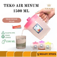SM88 - B213 - 1500ml Plastic Kettle - Drinking Water Kettle - 1.5L Kettle - Drinking Water Kettle
