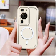 Casing For Huawei Nova Y63 Y72 Y72S GFY-LX1 Border Protection TPU Colorful Cover With Magnetic Stick