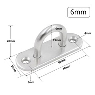 AMBOAE 4pcs Quạt trần Vít Trần Thép không gỉ Chịu lực Khóa sàn Chất lượng cao Bộ treo Móc Trần 5mm/6