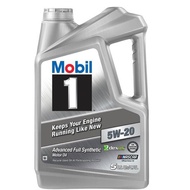 (MADE IN USA) MOBIL 1 5w20 Advanced Fully Synthetic Engine Oil 4.73L Keeps Your Engine Running Like 