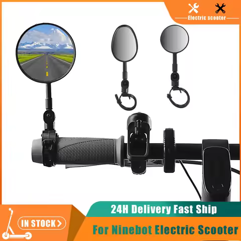 Electric Scooter Rearview Mirror for Ninebot Max G30 G3 G2 F3 E3 ZT3 F20 F30 F40 for Xiaomi M365 1S 
