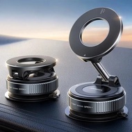 Magnetic Vacuum Car Phone Holder Folding Vacuum Suction Car Mount Magnetic Kitchen Multi-Scenario Au