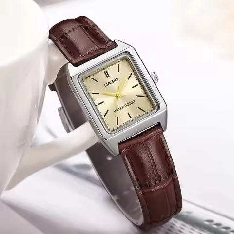Casio LTP-V007L Series Women's Daily Waterproof Quartz Watch Retro Casual Light Luxury Classic Point