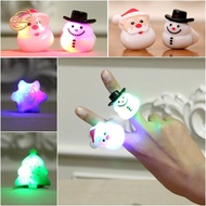 Merry Christmas Decoration Products/ Funny Christmas Luminous Rings/ Xmas Gift for Kids and Adults