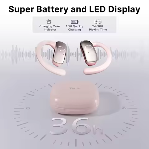 AI Language Translating Earbuds with 144 Languages Real Time Translator Earphone OWS Headphone Ear B