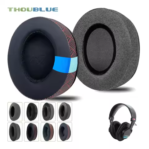 THOUBLUE Replacement Ear Pad for Sony MDR-V6 V7 7506 CD900ST ZX770BN ZX780DC WH-CH700N, XB900N Headp