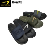 🔥Authentic LINE SEVEN SANDAL SUPER COMFORT SANDAL Selipar Tapak Lembut L7-E5001🔥