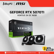 MSI GeForce RTX 5070Ti VENTUS 3X OC 16GB GDDR7 Graphics Card
