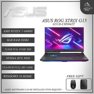 Asus ROG Strix G15 G513I-CHN042T 15.6'' FHD 144Hz Gaming Laptop ( Ryzen 7 4800H, 8GB, 512GB SSD, RTX3050 4GB, W10 )