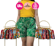 RTW JMF Pambahay Plus Size Summer Shorts Cotton Spandex Small - 2XL Plus Size