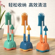 Einmei Silicone Milk Bottle Brush Baby Nipple Straw Brush 360 Degree Wash Cup Cleaning Tool Set Einmei Silicone Milk Bottle Brush Baby Nipple Straw Brush 360 Degree Wash Cup Cleaning Tool Set 4.10